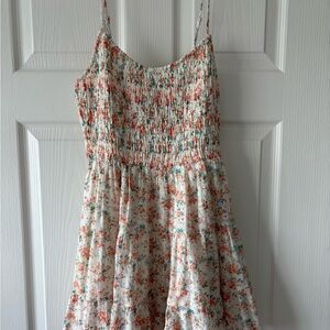 American Eagle Multicolor Smocked Dress